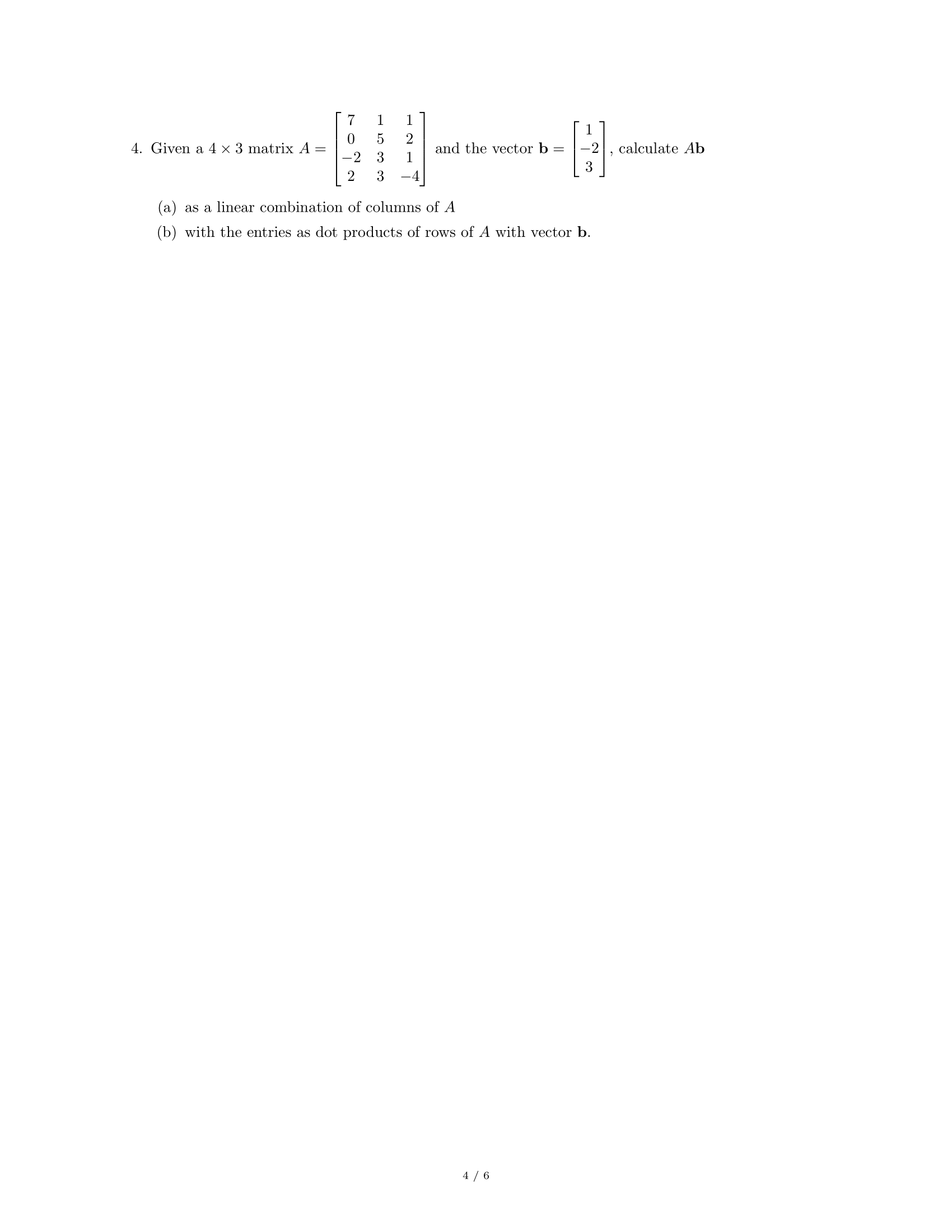 3. (a) Let u and v be two vectors in R3 such that | Chegg.com