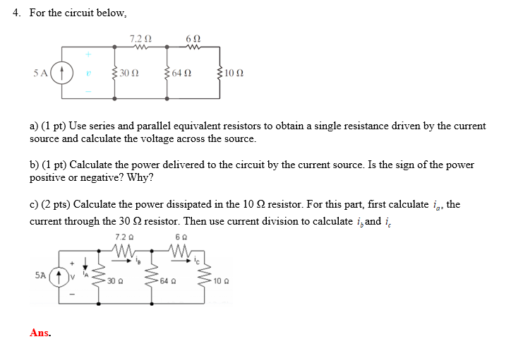 Solved 2. (4 pts) For each of the circuits in the circuit | Chegg.com