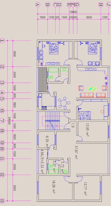Solved Problem 6 The figure below shows an architectural | Chegg.com