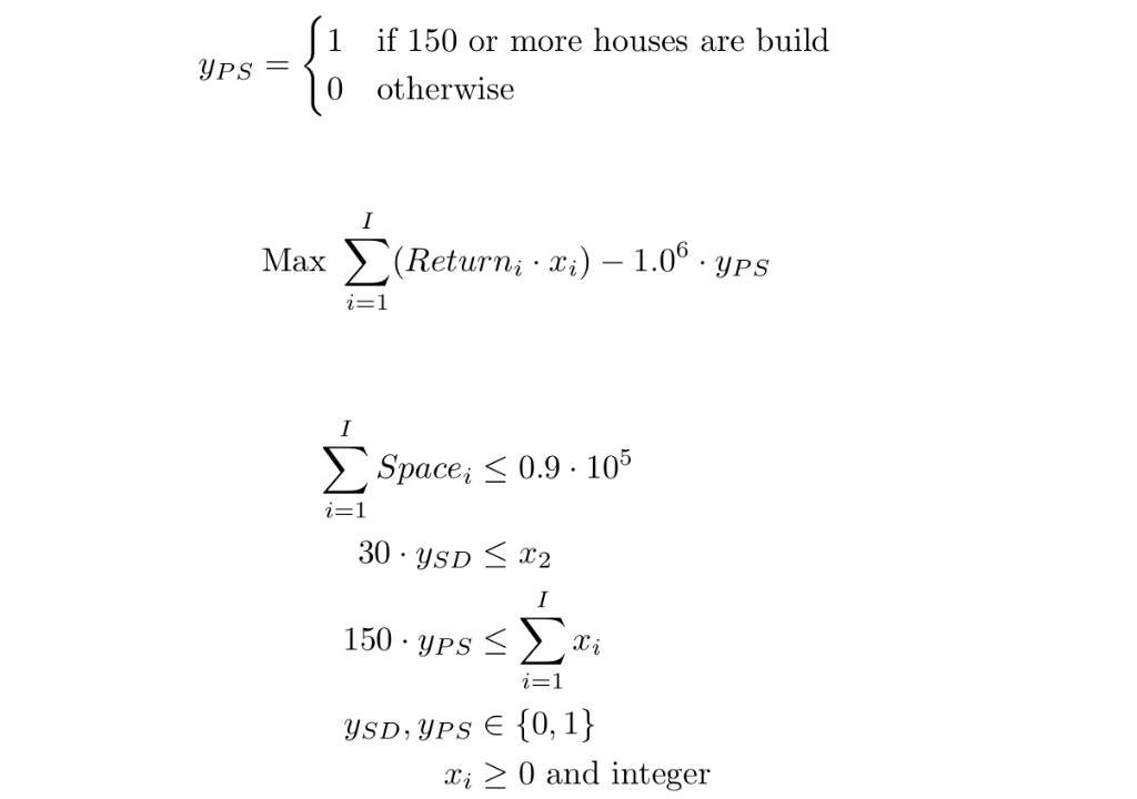 Mixed integer programming. I have written the | Chegg.com