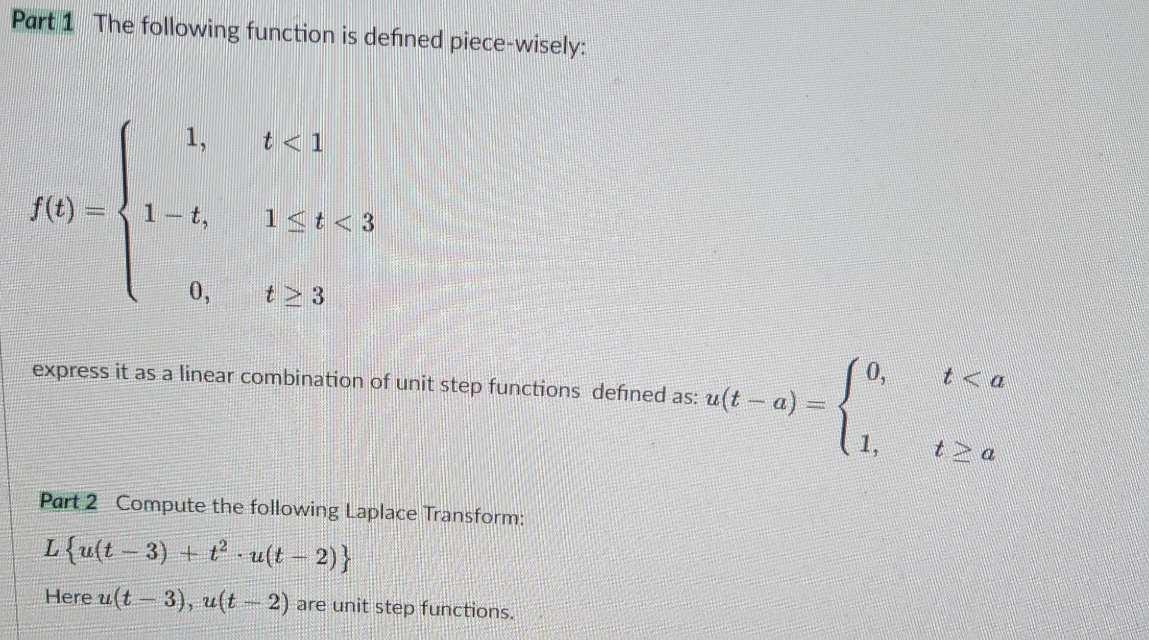 Solved Can I please get help on this problem. I am not | Chegg.com