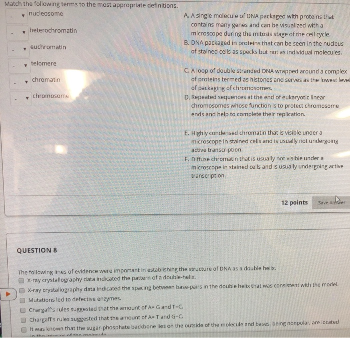Solved QUESTION 2 Match the following activities to the | Chegg.com
