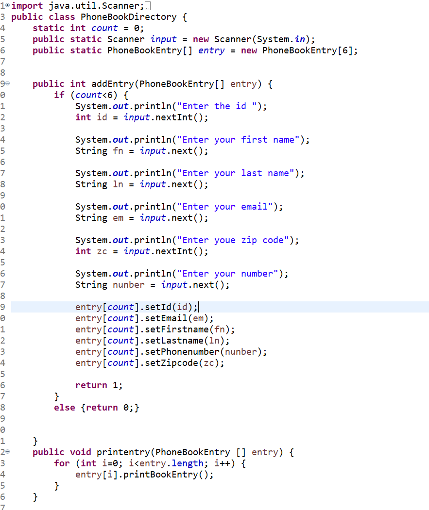 Solved Java: this is the question: I have my | Chegg.com