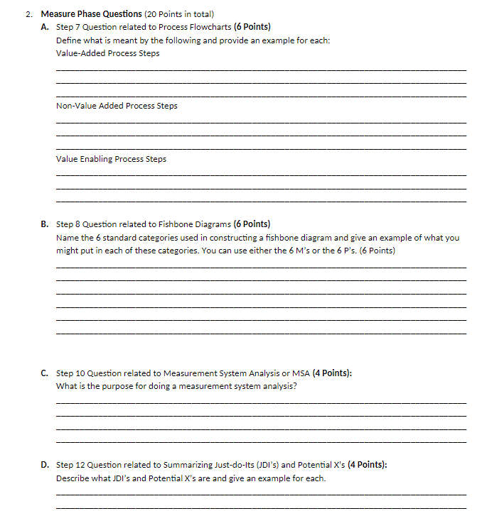 Solved 2. Measure Phase Questions (20 points in total) A. | Chegg.com