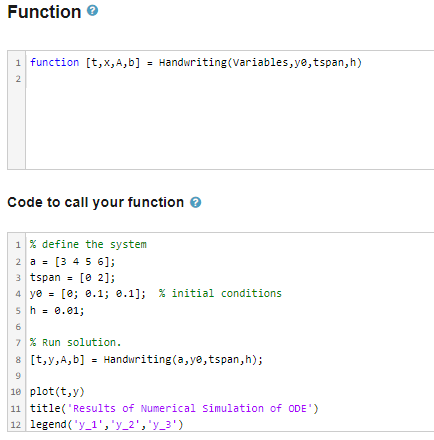 Solved A differential equation to analyze handwriting was | Chegg.com