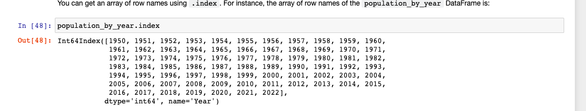 Solved contains the years themselves in order, so the first | Chegg.com