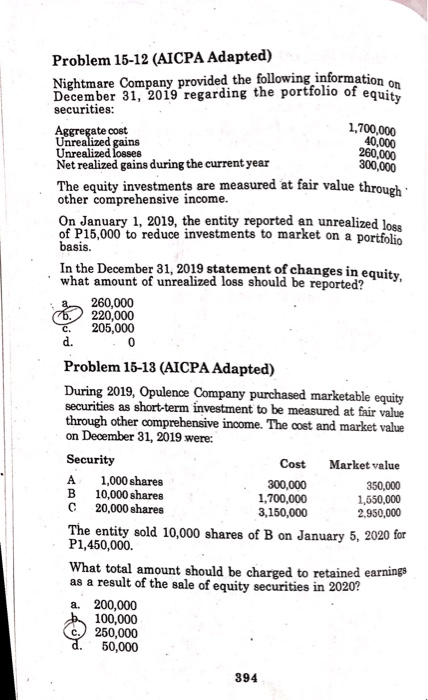 PROBLEM 2 12 AICPA ADAPTED visual data 3