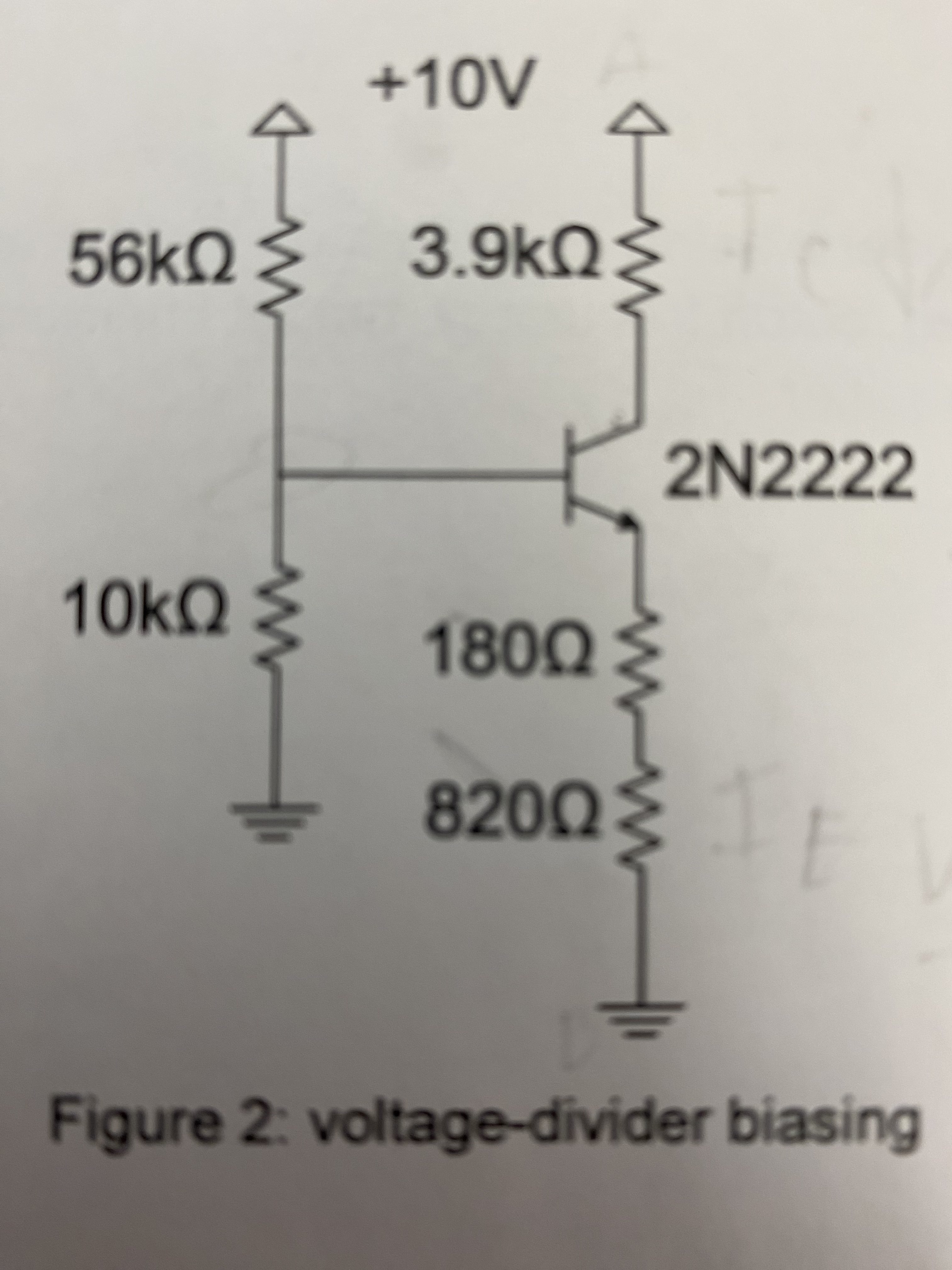 Solved Calculate Vbq, ﻿Vceq, and Icq in Figure 2.Beta is | Chegg.com