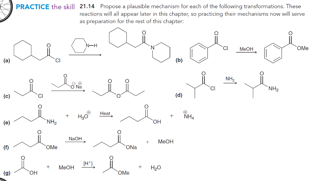 Solved PRACTICE the skill 21.14 Propose a plausible | Chegg.com