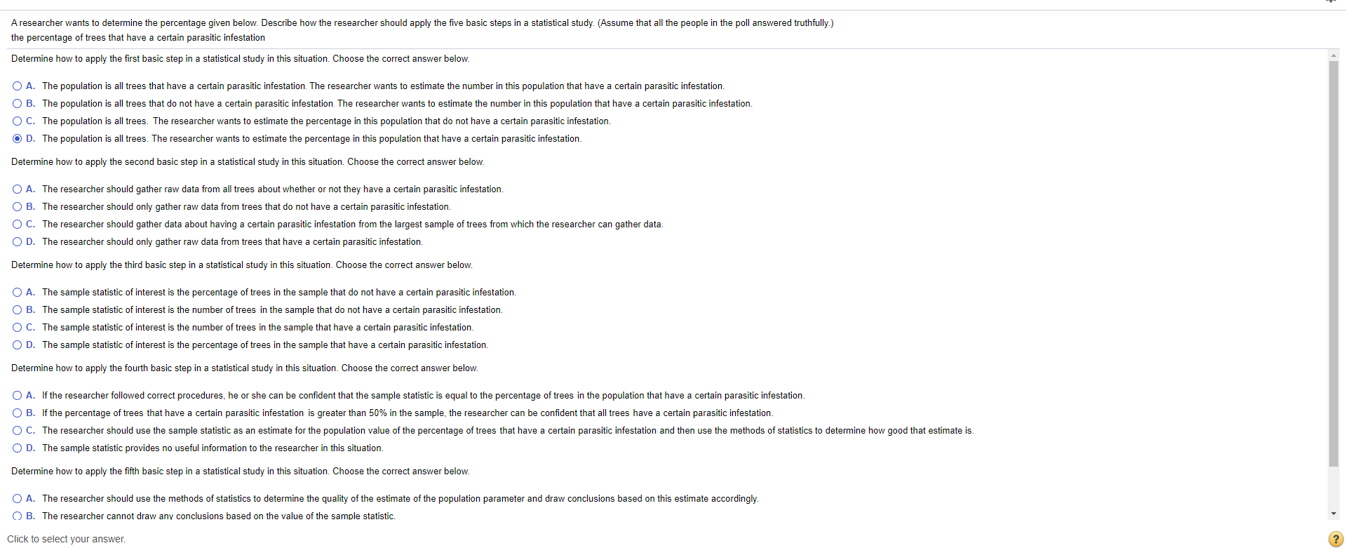 Solved A Researcher Wants To Determine The Percentage Given Chegg