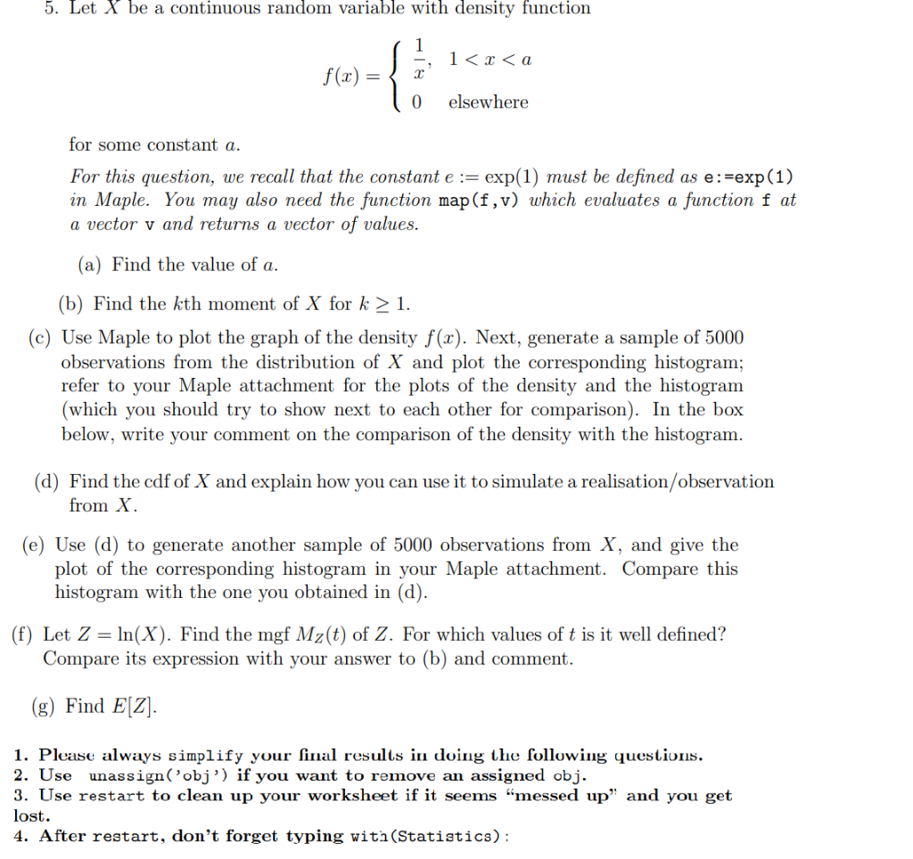 Solved please use maple app to solve this question and | Chegg.com