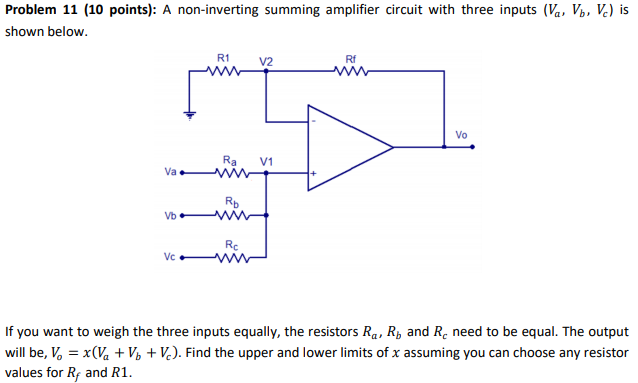 Non Inverting Op Amp Problems