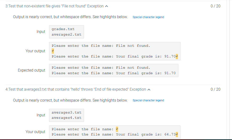 Solved Can someone please help me with my code. It runs and | Chegg.com
