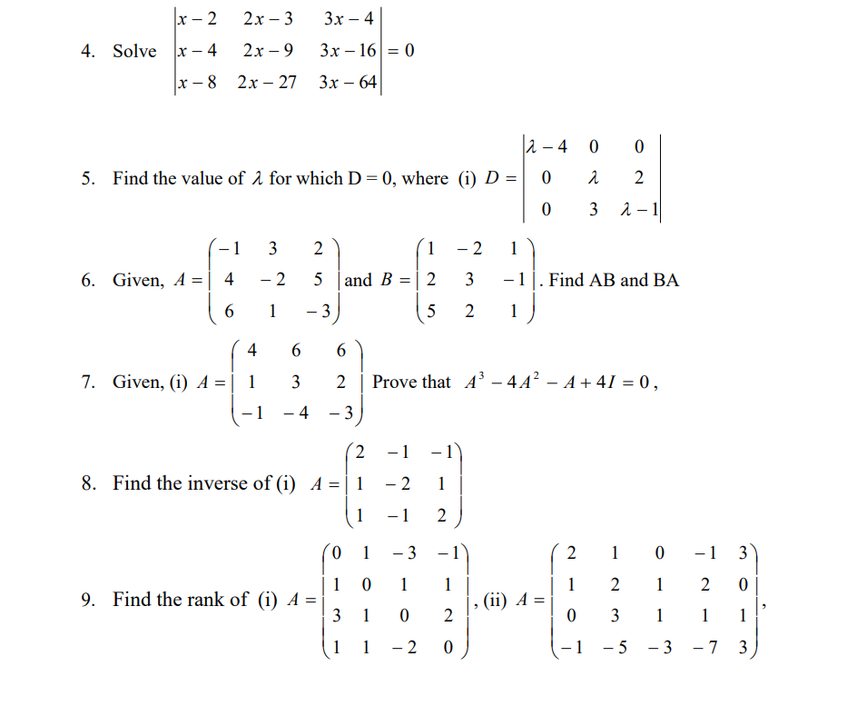 solve x 3 x 2 4x 4 0