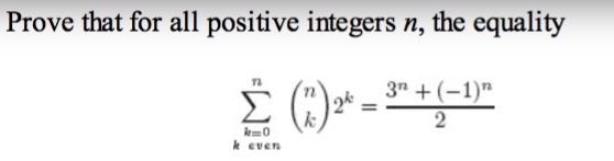 Solved Prove that for all positive integers n, the equality | Chegg.com