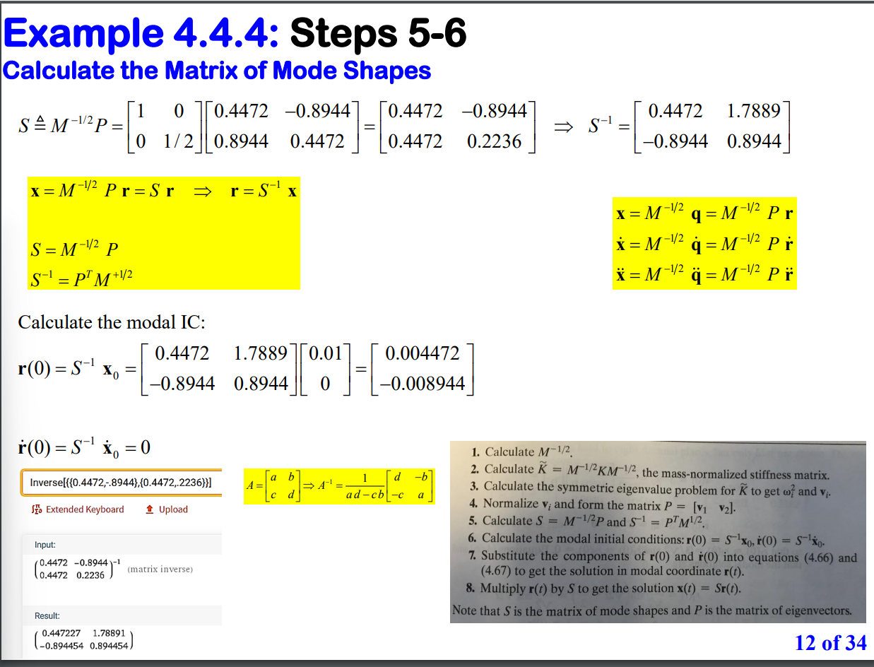 Example 4.4.4: Steps 1-3 1. | Chegg.com