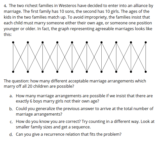 4. The two richest families in Westeros have decided