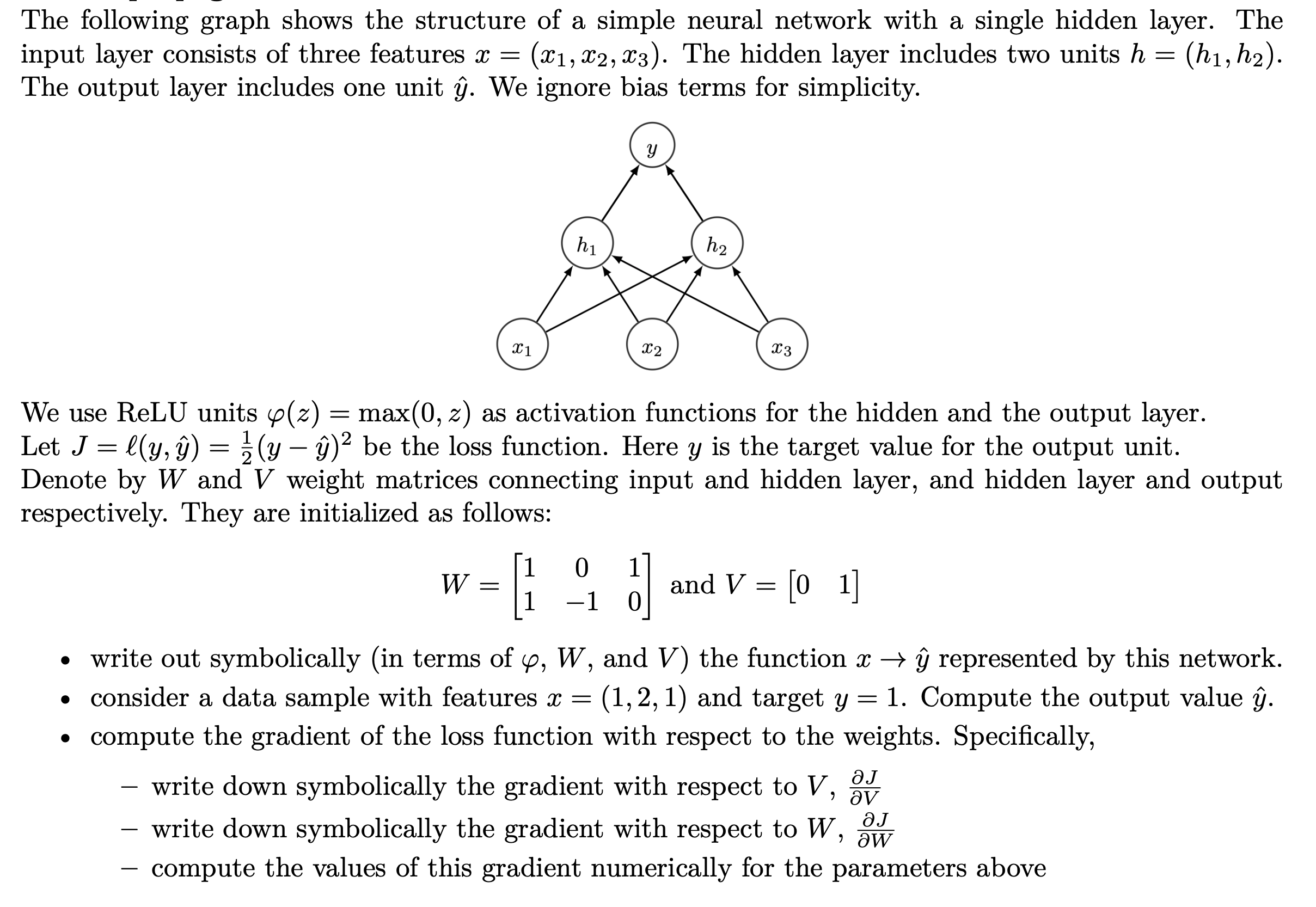 Solved The following graph shows the structure of a simple | Chegg.com
