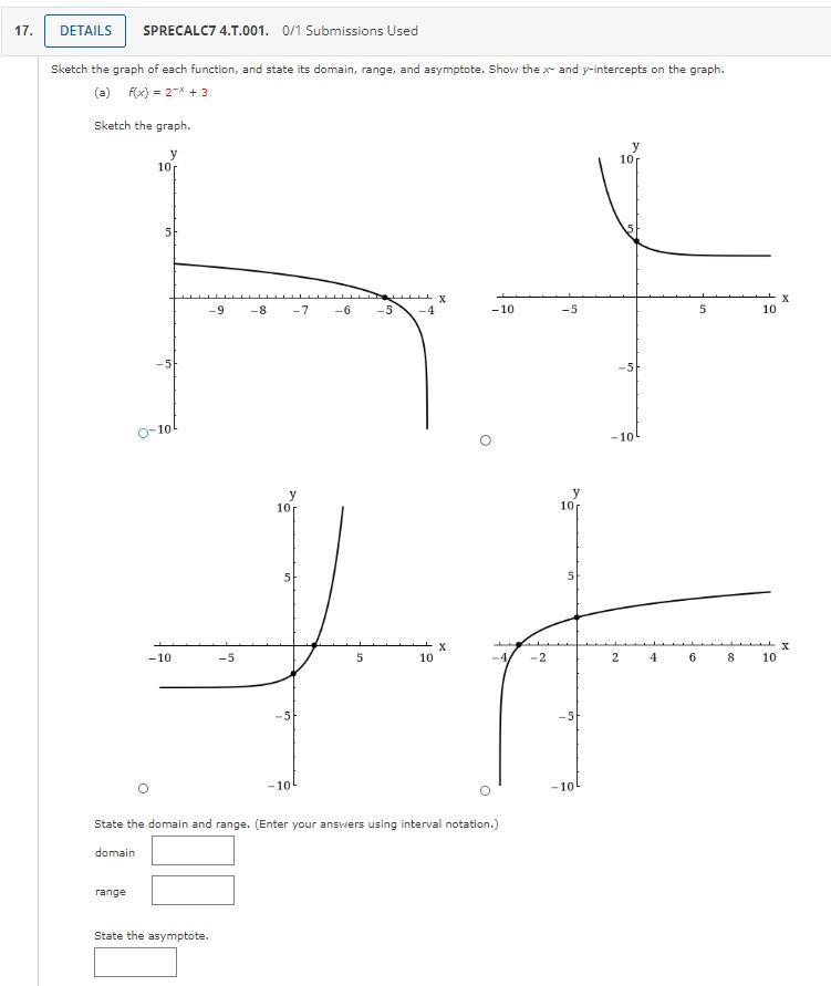 Solved Sketch the graph of each function, and state its | Chegg.com