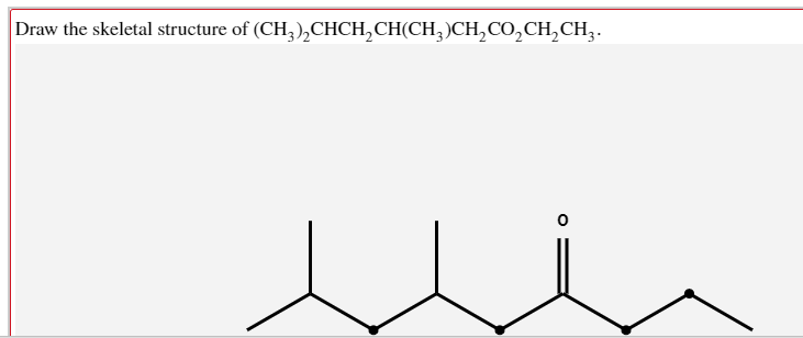 Solved Draw The Skeletal Structure Of Ch2 Chch