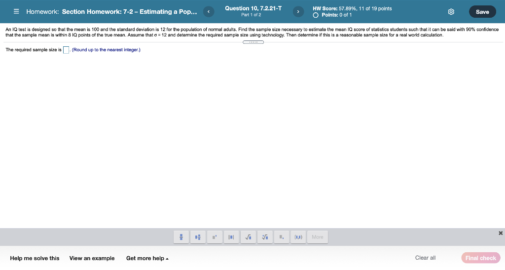 homework section 7 2 stats