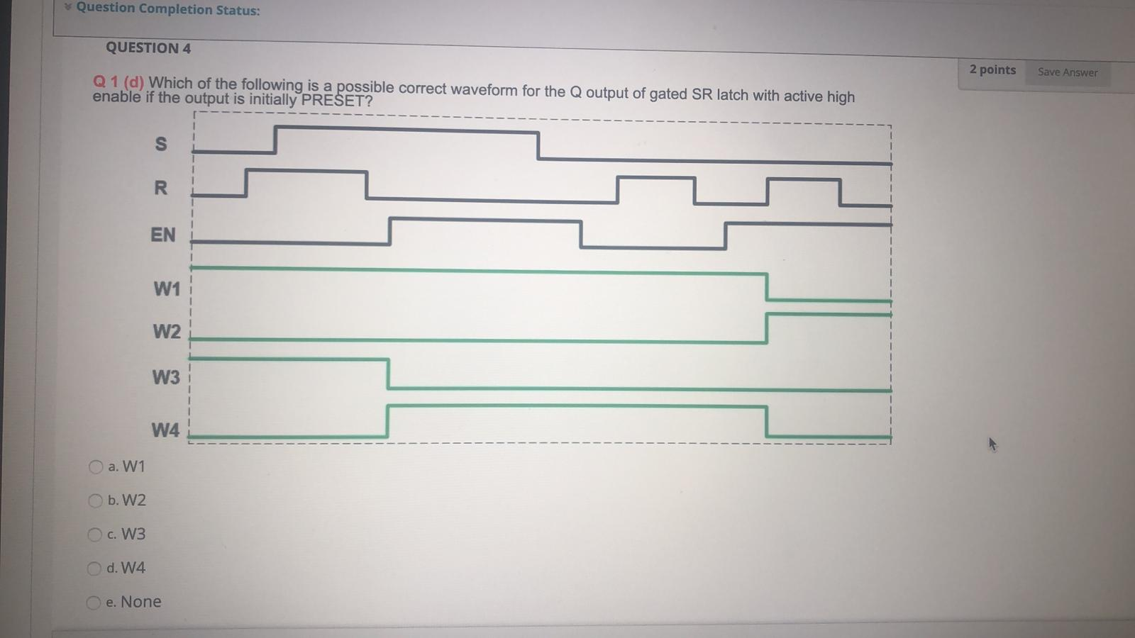 solved question completion status o decrease output... Solved Question Completion Status: QUESTION 4 2 points Save | Chegg.com