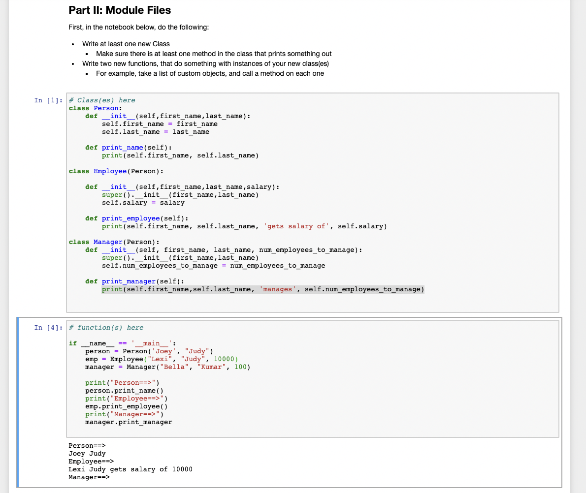 Solved Part 2 Module Files Is Complete, But This Information | Chegg.Com