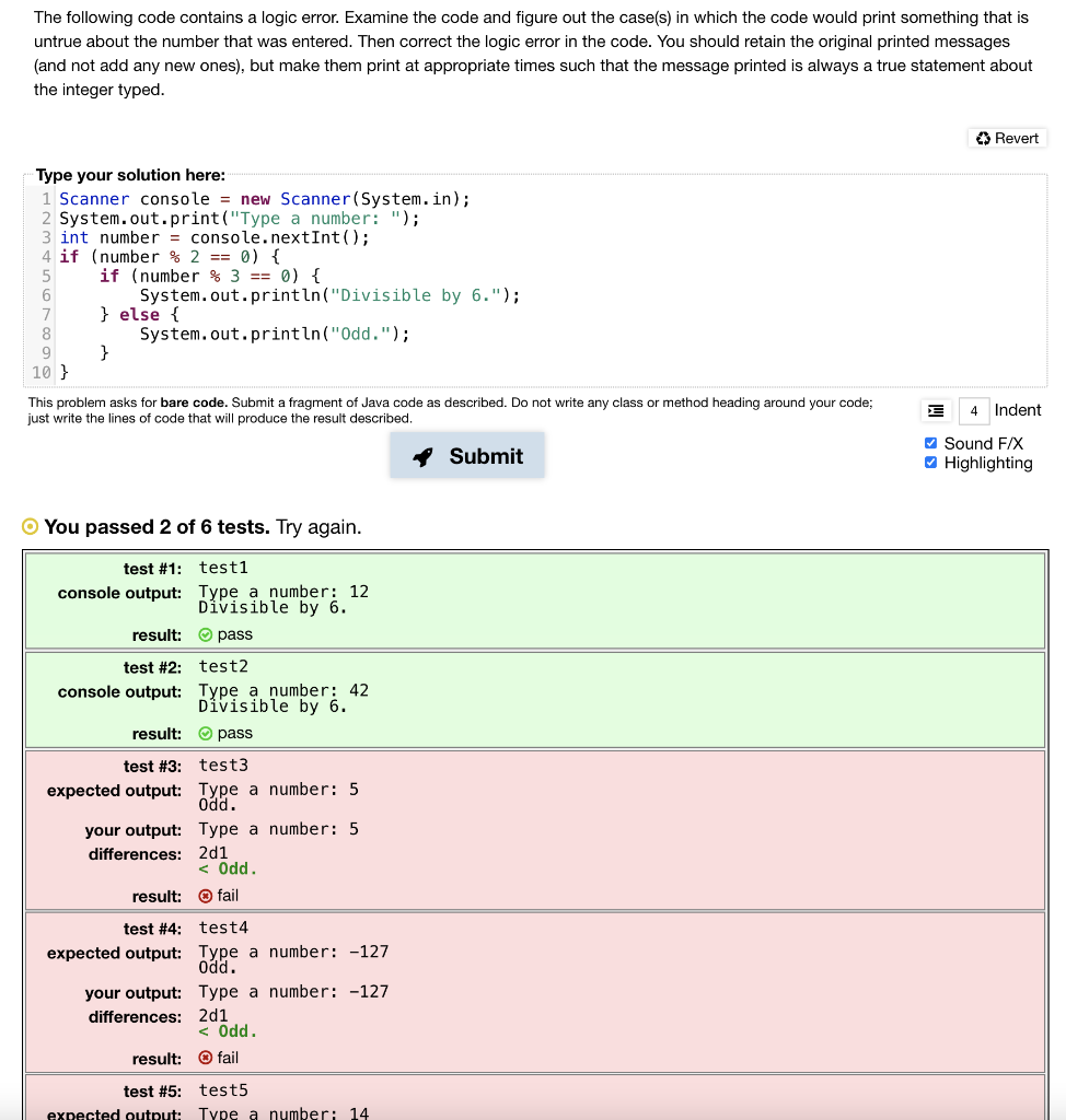 Solved Write Java code to read an integer from the user, | Chegg.com