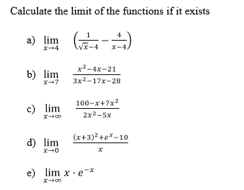 Solved Consider the following set of functions. Classify | Chegg.com