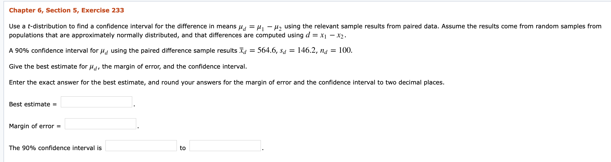 Solved Chapter 6, Section 5, Exercise 233 Use A | Chegg.com