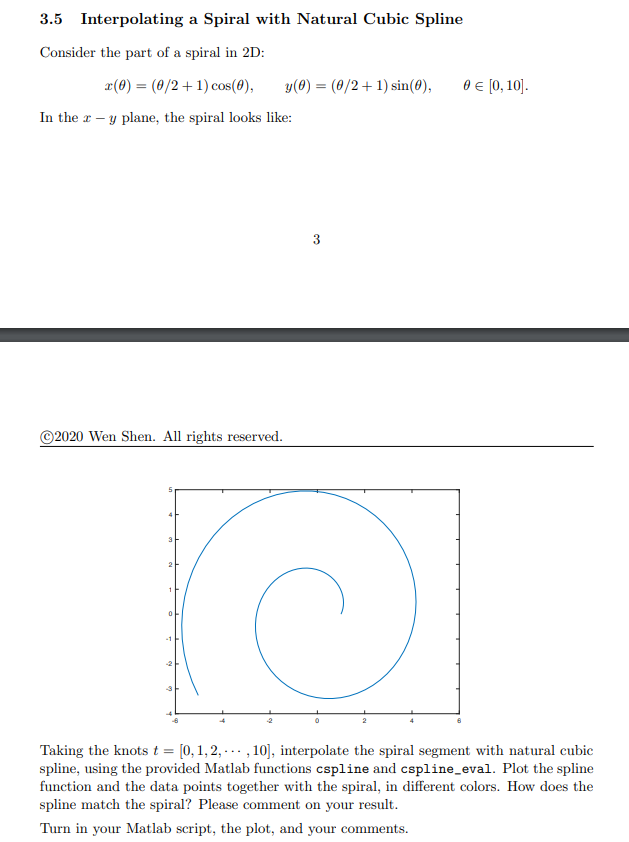 solved-3-5-interpolating-a-spiral-with-natural-cubic-spline-chegg