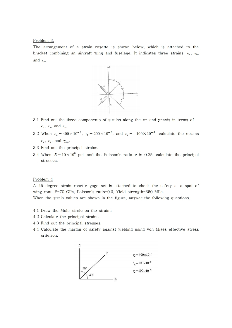 Solved Problem 1. The state of plane stress in the | Chegg.com