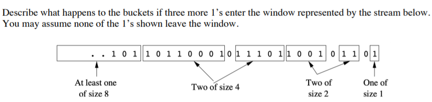 Solved Describe what happens to the buckets if three more | Chegg.com