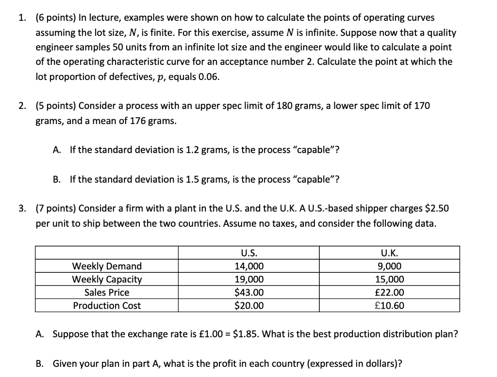 Solved 1 6 Points In Lecture Examples Were Shown On H Chegg Com