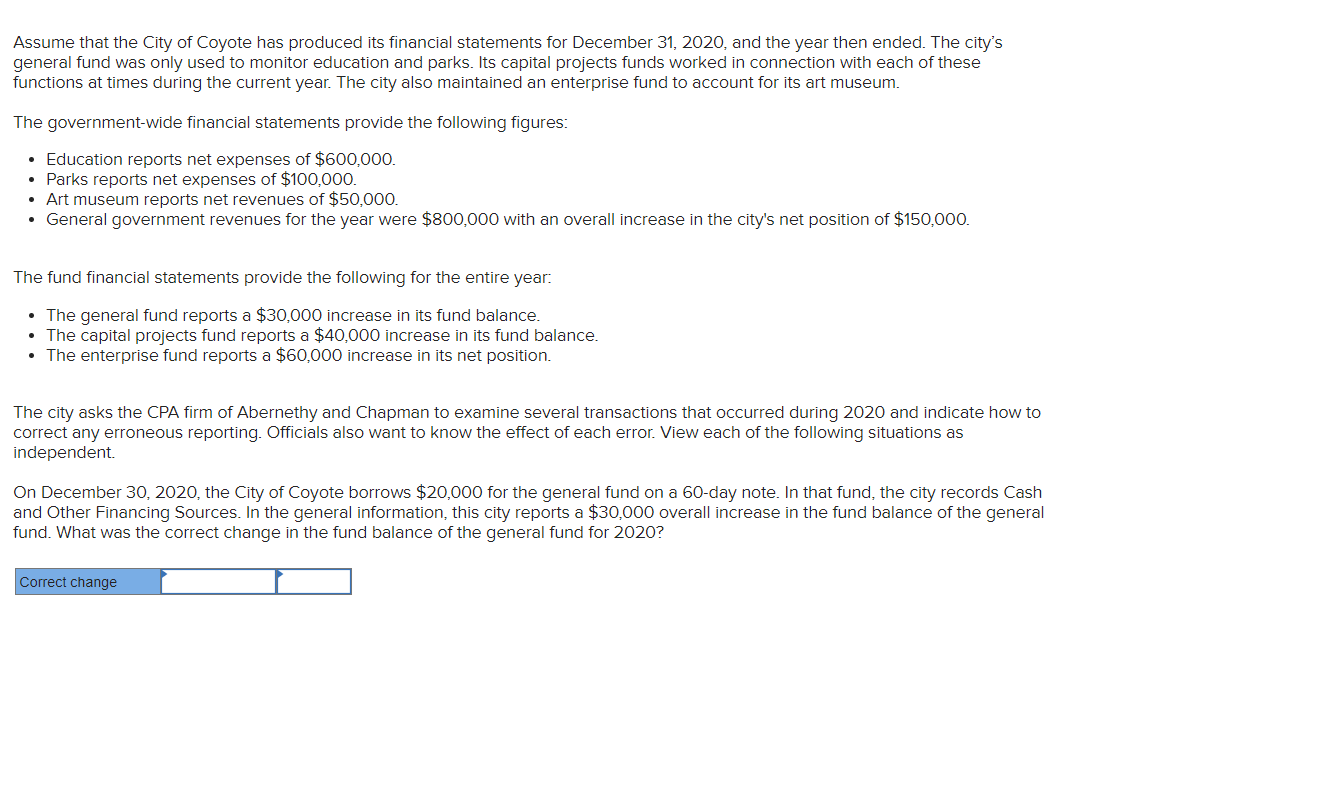 SOLVED ASSUME THAT THE CITY OF COYOTE HAS PRODUCED ITS visual data 5