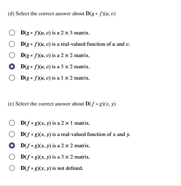 Solved Let F U V U V 1 U V And G X Y Z Xyz Chegg Com