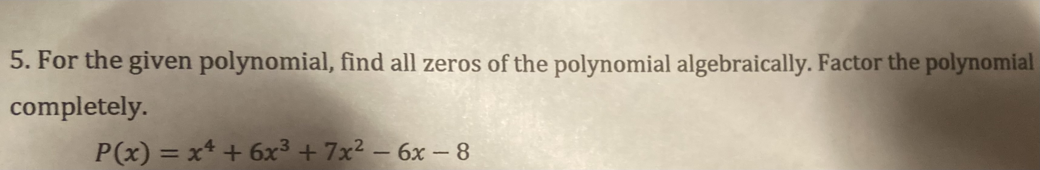 find the zeros of the polynomial t2 15