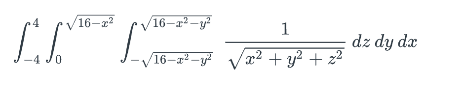 z sqrt 16 x 2 y 2