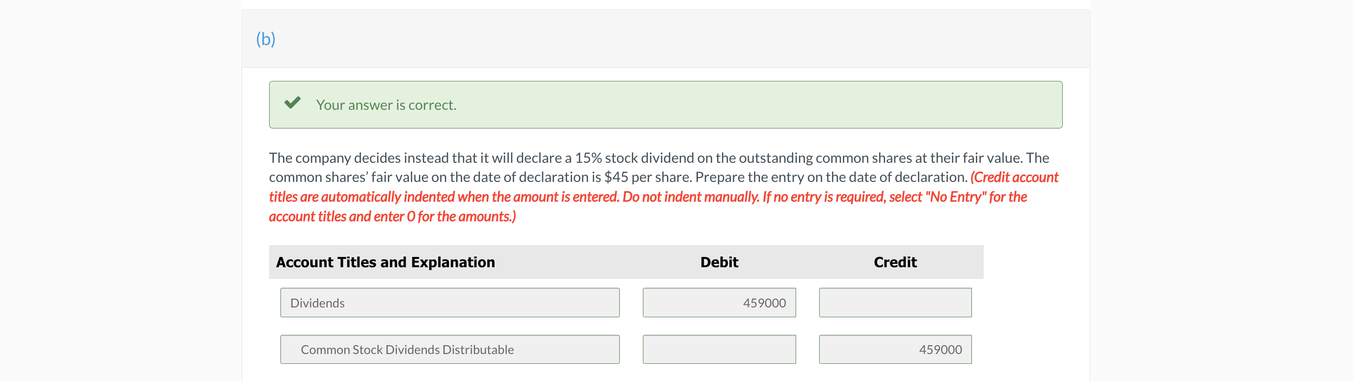 Solved The Following Is The Shareholders' Equity Section Of | Chegg.com