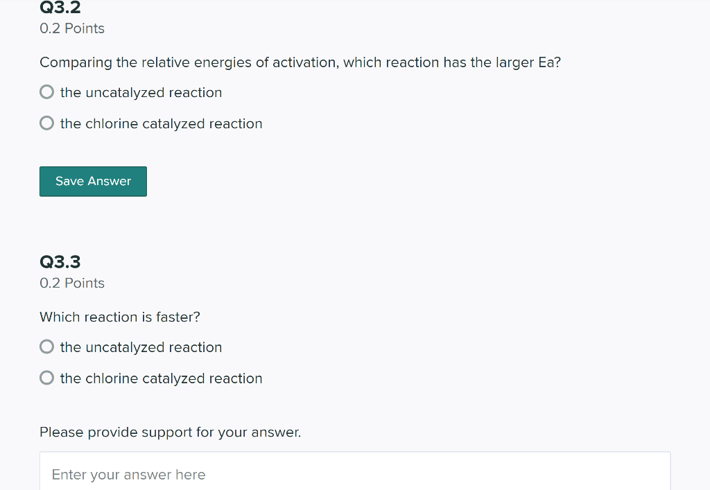 Solved Shown Below Are Energy Diagrams Depicting The | Chegg.com