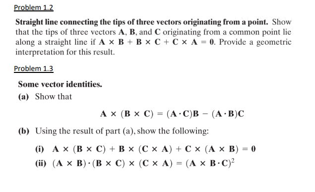 Solved Problem 1 2 Straight Line Connecting The Tips Of Chegg Com