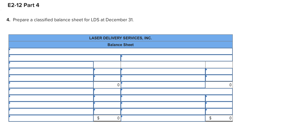 Solved Required information E2-12 Analyzing the Effects of | Chegg.com