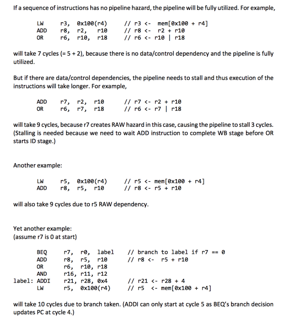 1. (10 Points) Consider The 5-stage Mips Pipeline 