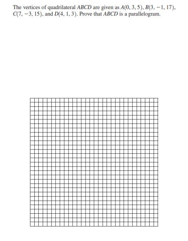 Solved The Vertices Of Quadrilateral ABCD Are Given As | Chegg.com