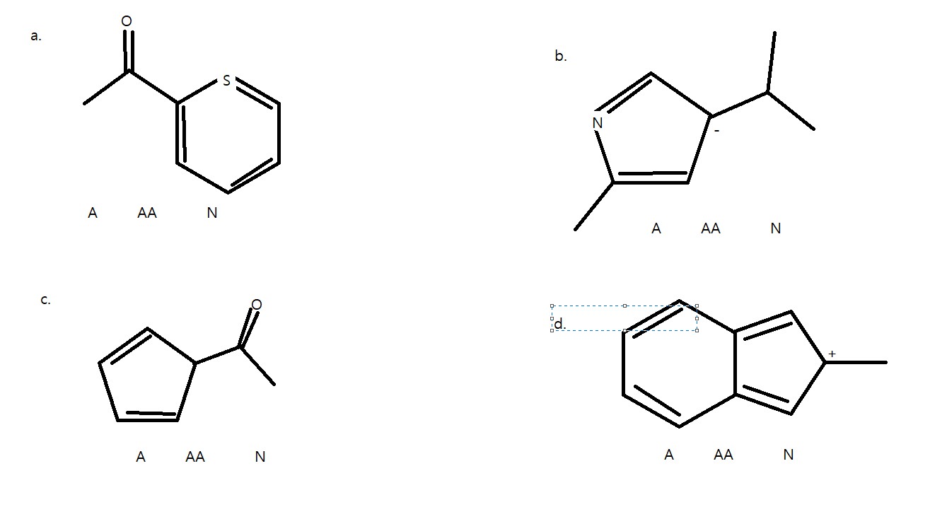 Solved Determine whether the following molecules are | Chegg.com