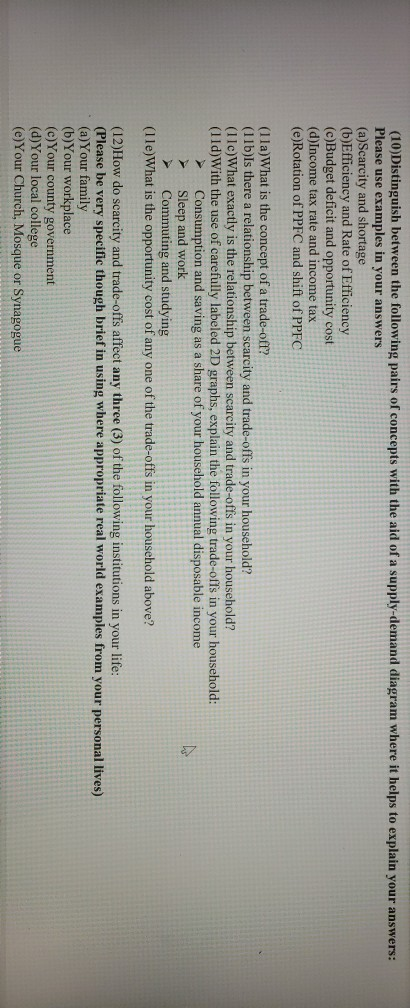 choose one of the problems below and discuss it in pairs explain