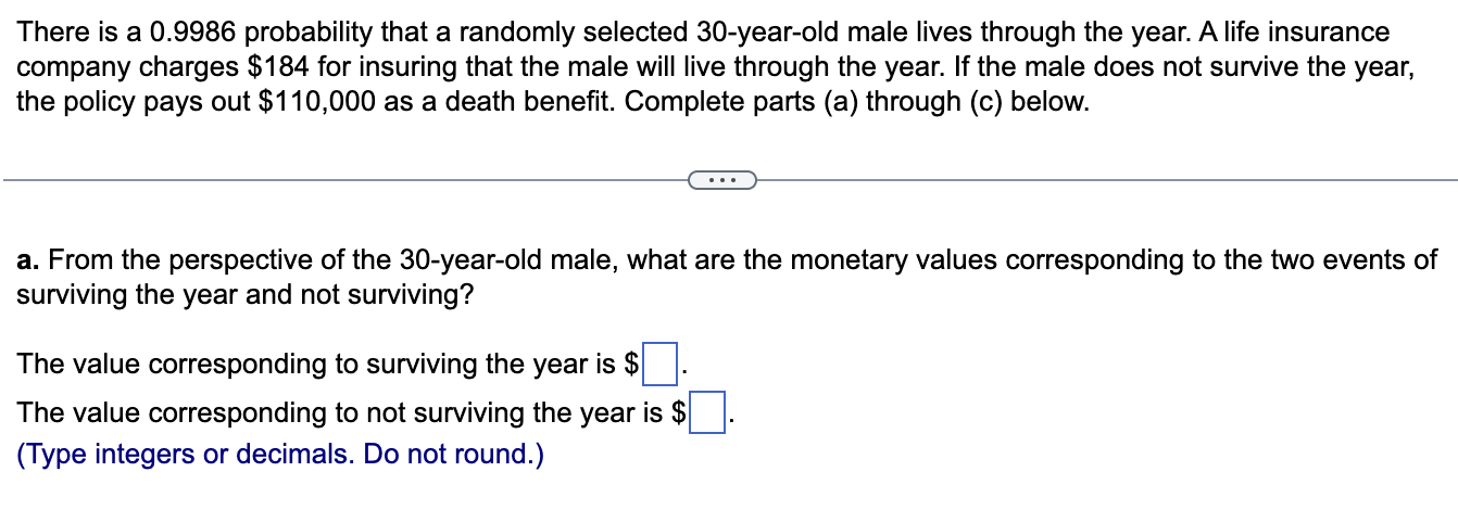 Solved There is a 0.9986 probability that a randomly | Chegg.com