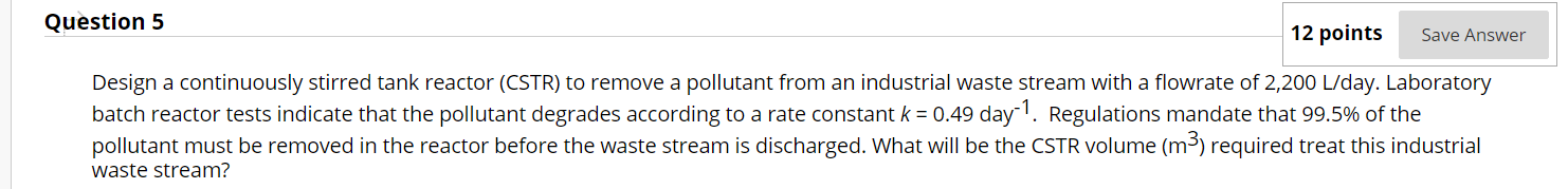 Solved Question 5 12 points Save Answer Design a | Chegg.com