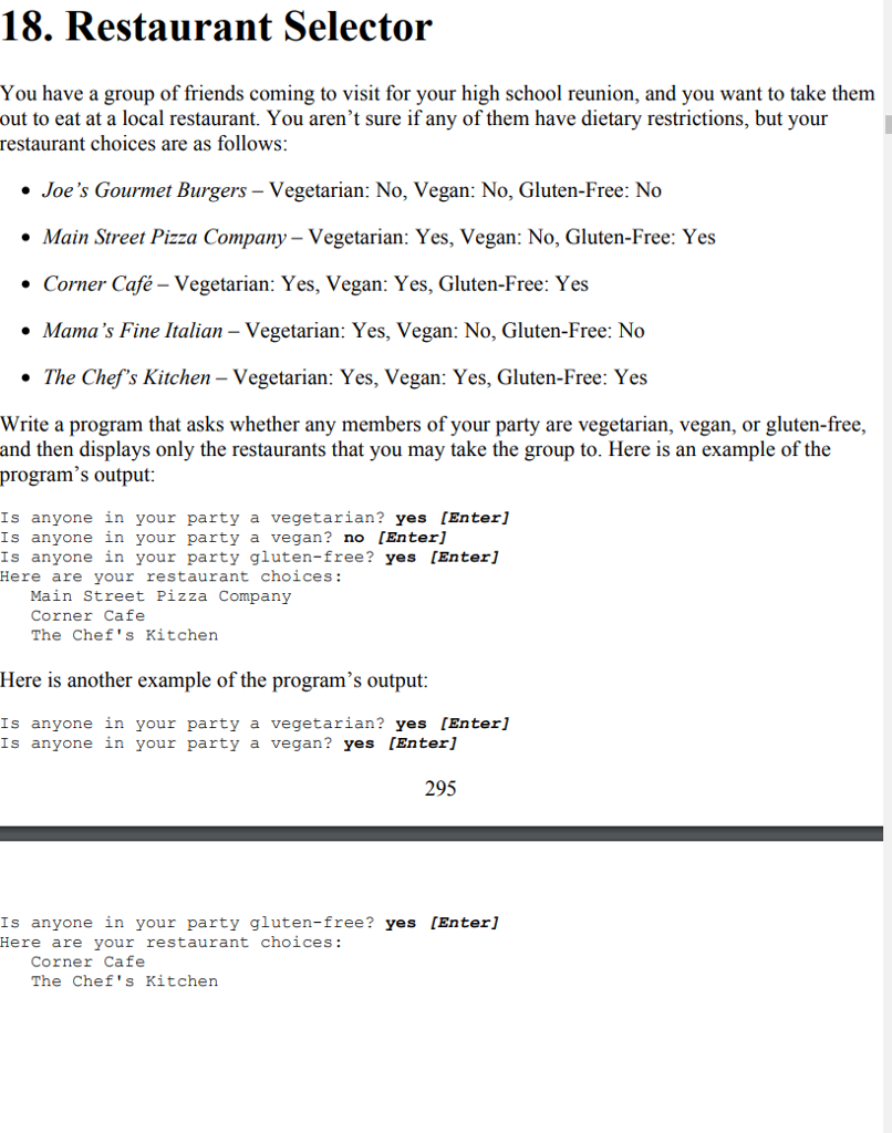 Solved Need JAVA code for this question 18. | Chegg.com