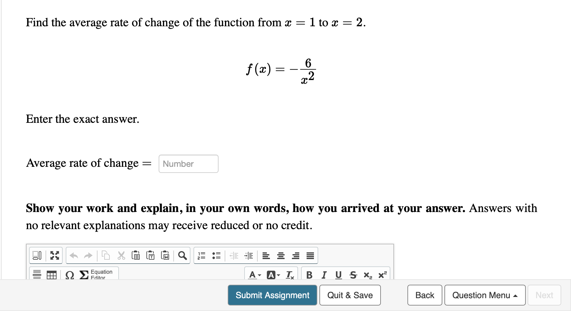 Solved Find the average rate of change of the function from | Chegg.com